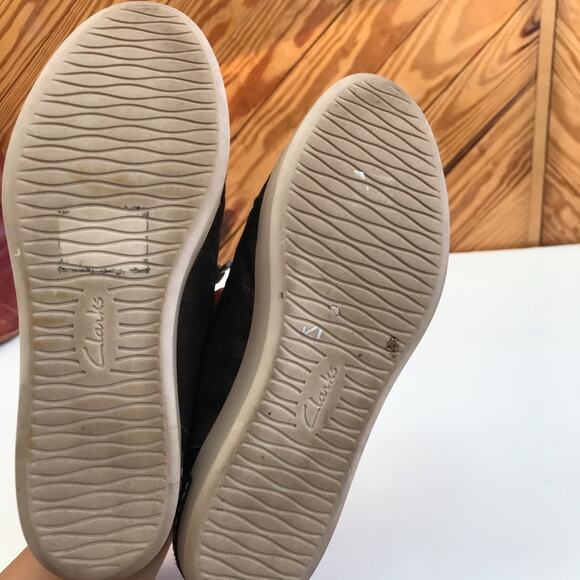 Clarks Artisan Cordella Metallic Lace Up Sneakers - Picture 5 of 6